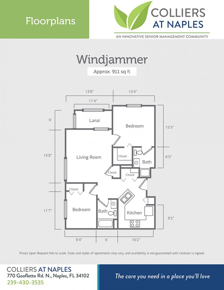 Colliers At Naples - Revised Floorplan-Windjammer-793x1026