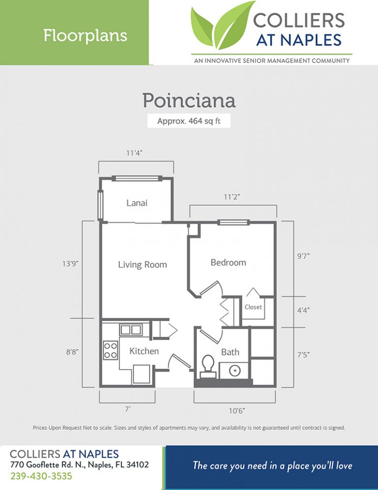 Colliers at Naples - Revised Floorplan-Poinciana-793x1026