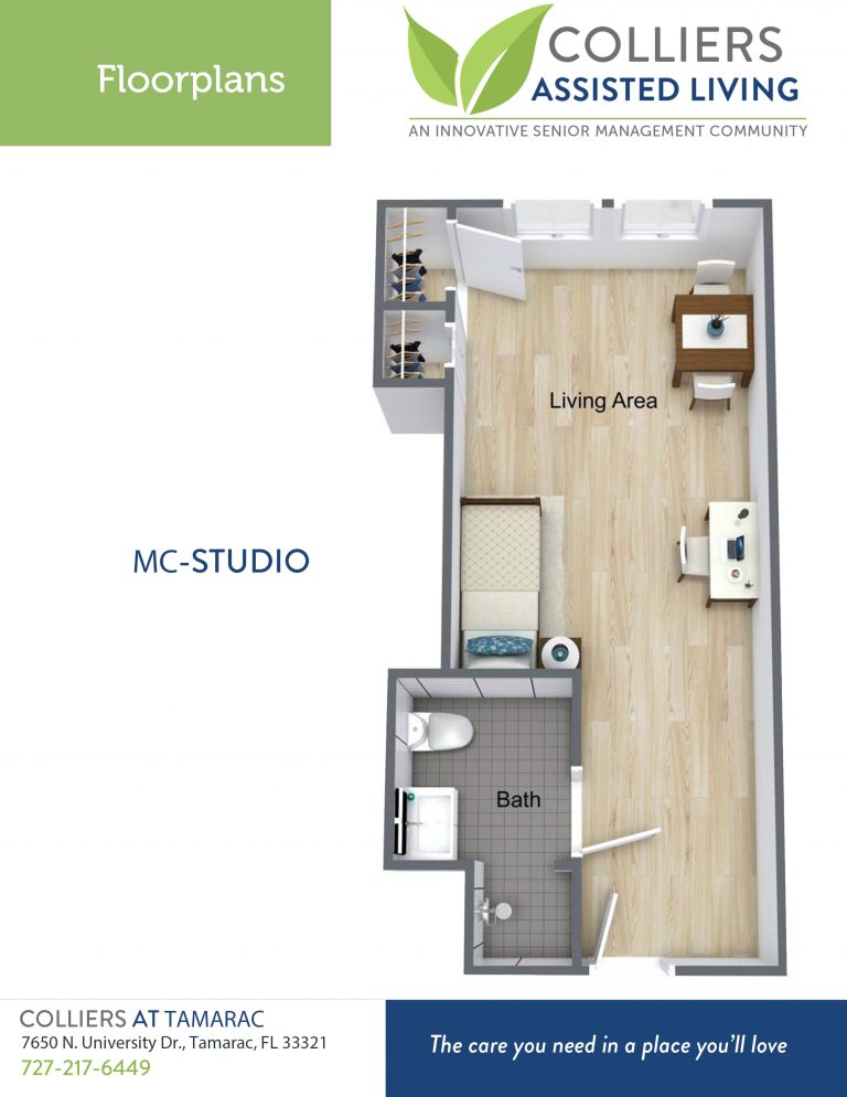 Colliers At Tamarac - MC-STUDIO Floorplan