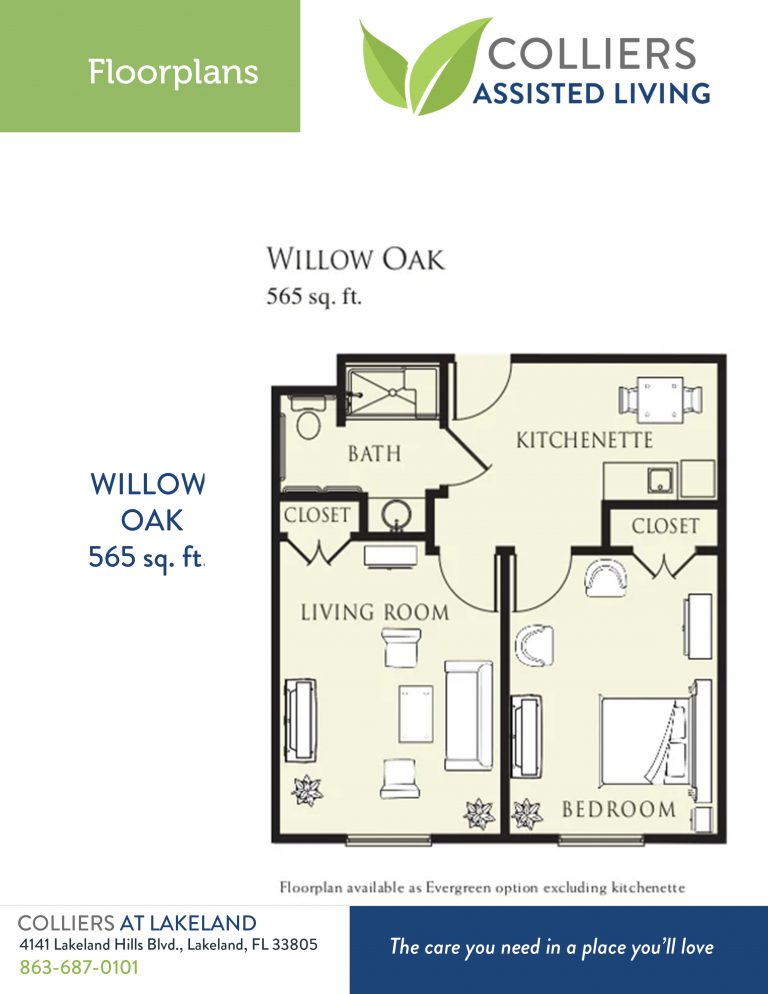 Colliers At Lakeland - Willow Oak Floorplan
