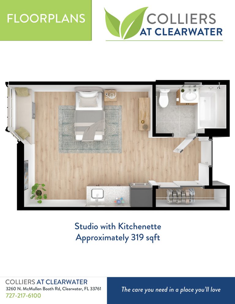 Studio with Kitchenette