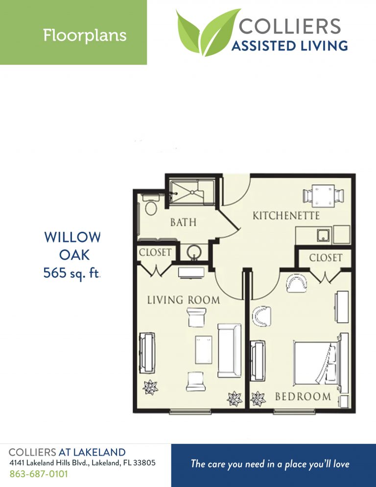 colliers at lakeland - Willow Oak Floorplan