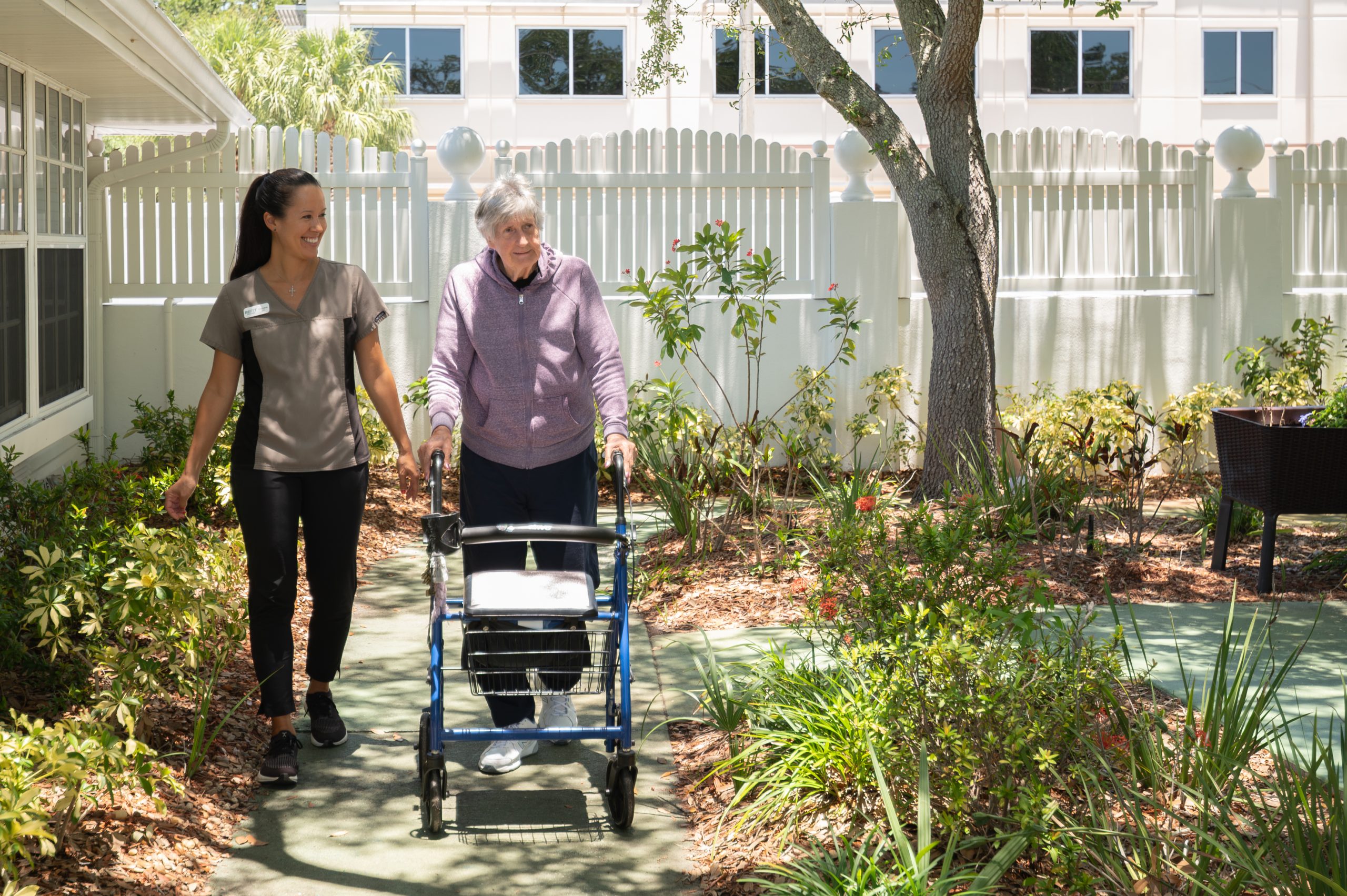 Gardens and outdoor spaces at Colliers